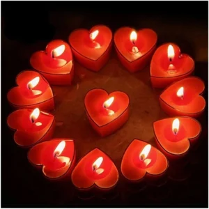 Luxury Flameless LED Tea Light Candle Set (Pack of 6) – Warm White Decorative Candles
