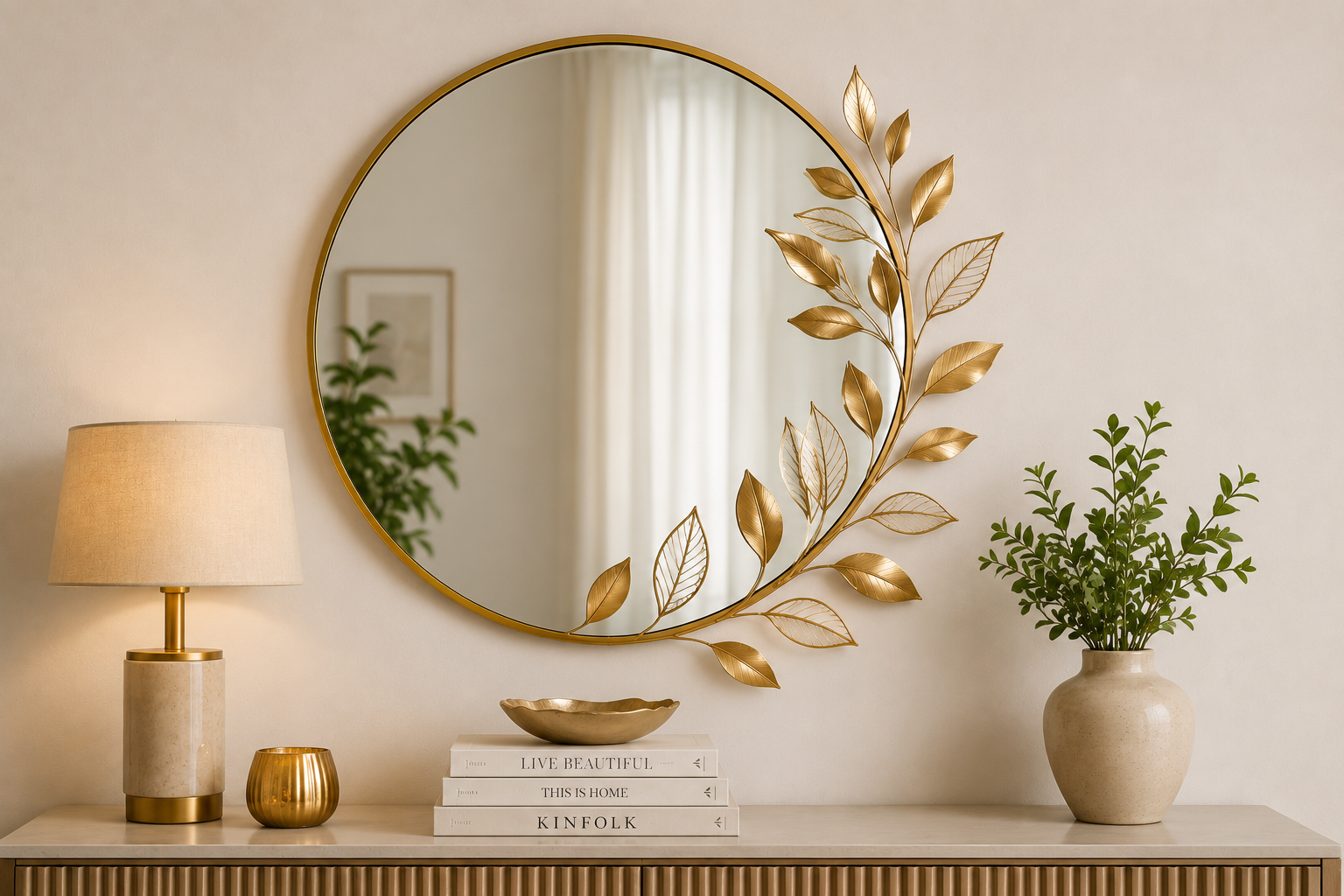 Velora Nordic Arch Wall Shelf