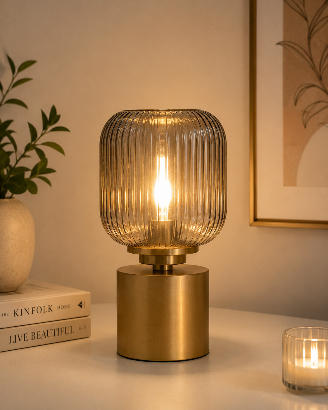 Velora Nordic Aura Table Lamp